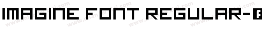 Imagine Font Regular字体转换